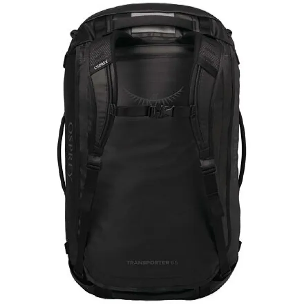  Geantă OSPREY TRANSPORTER 65 RAVEN BLACK/BLACK 