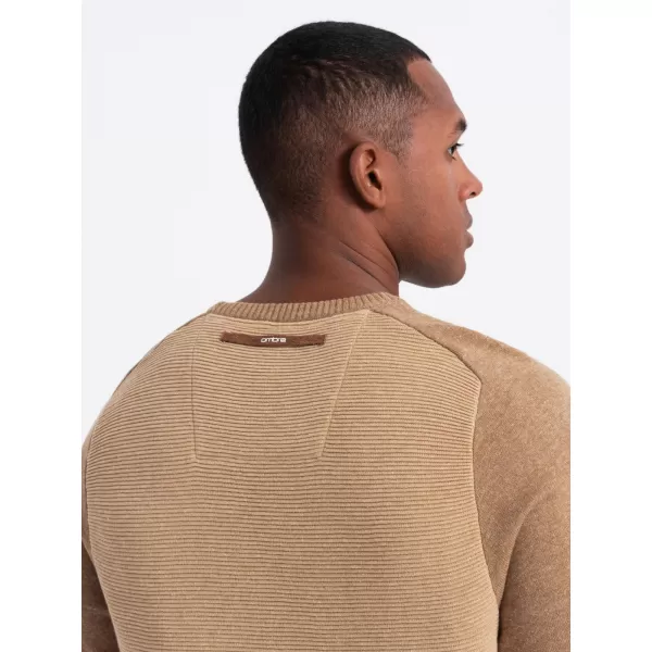  Pulover pentru bărbați OMBRE OM-SWSW-0121 MARO 