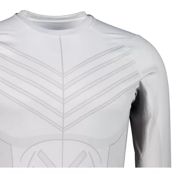  Tricou de compresie funcțională pentru bărbați cu premium cu mânecă lungă ALTISPORT VOJ/ALM095TR03 GRI 