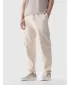 Pantaloni 4F WSS25TTROM0990 CREMĂ
