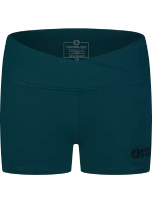 Pantaloni scurti fitness pentru femei NORDBLANC NBSPL8038 GS VERDE