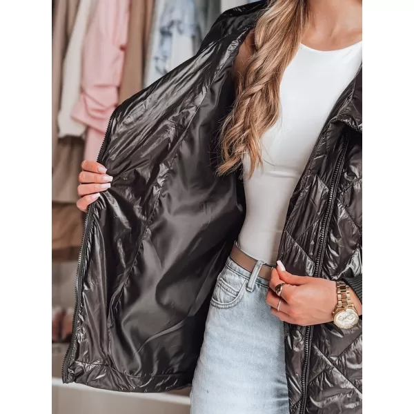  Geacă pentru doamne DSTREET PUFFILOF TY4855 NEGRU 