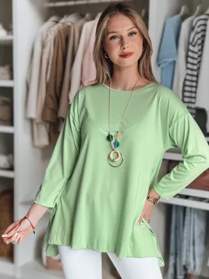 Cămaşă DSTREET COMFILA RY2792 VERDE DESCHIS