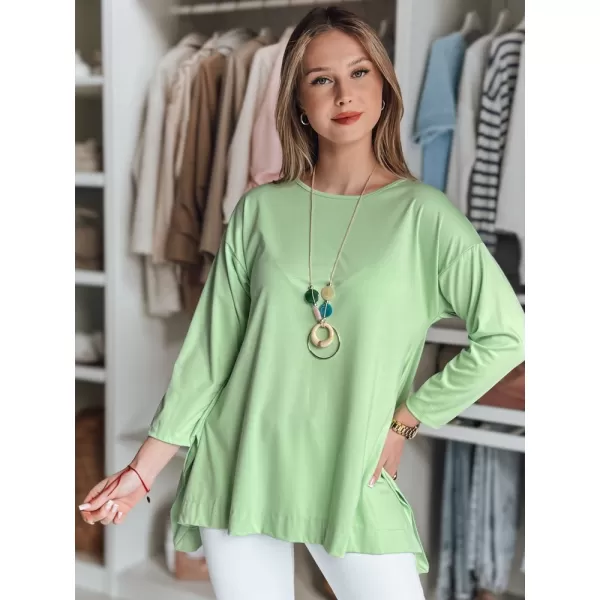  Cămaşă DSTREET COMFILA RY2792 VERDE DESCHIS 