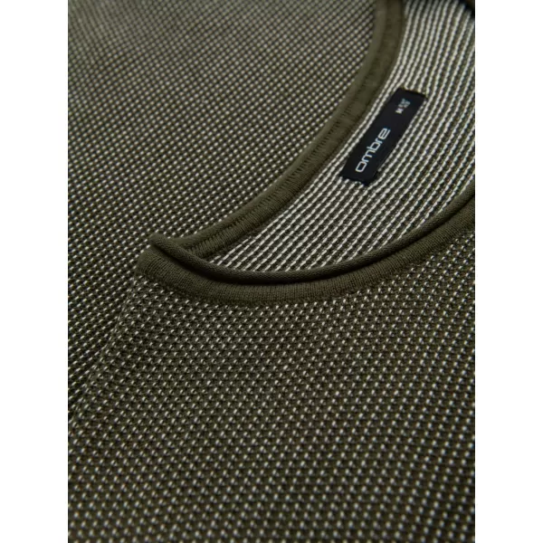  Pulover pentru bărbați OMBRE OM-SWSW-0118 MĂSLIN 