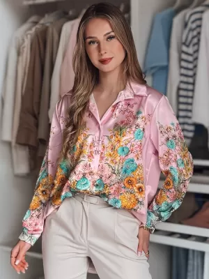 Cămaşă DSTREET BLOSSIVA DY0465 ROZ