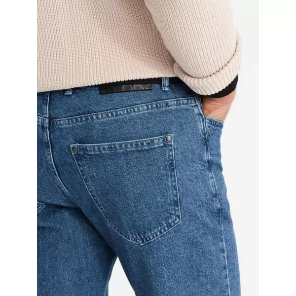  Blugi OMBRE OM-PADP-0225 ALBASTRU ÎNCHIS 