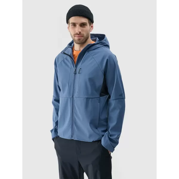  Jacheta pentru bărbați 4F WSS25TSOFM313 DENIM 