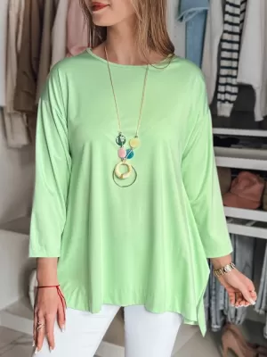 Cămaşă DSTREET COMFILA RY2792 VERDE DESCHIS