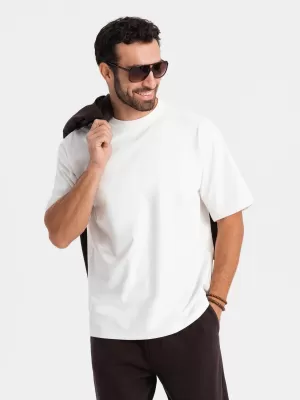 Cămaşă OMBRE OM-TSBC-0234 CREMĂ