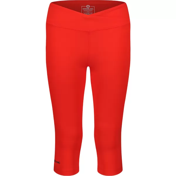  Jambiere fitness 3/4 dama NORDBLANC NBSPL8037 CERNEALĂ PORTOCALIE 
