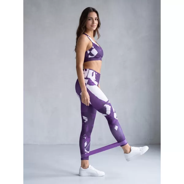  Premium de sutien sport pentru femei ALTISPORT VOJ/ALW080POD01 PURPURIU ÎNCHIS 
