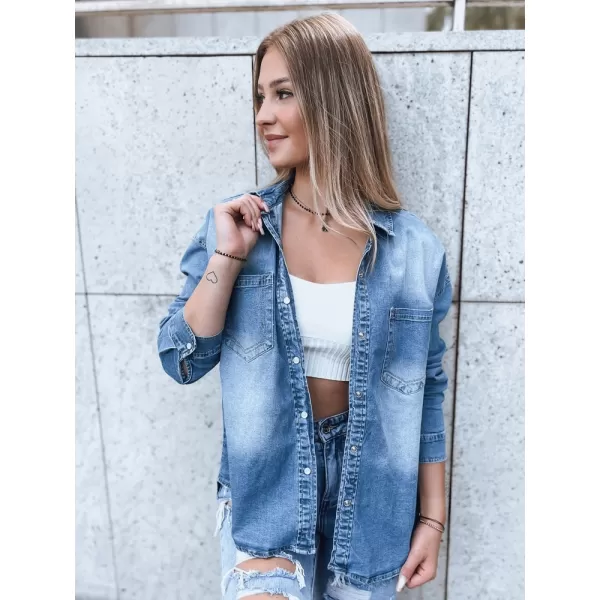  Cămaşă DSTREET DY0348 ALBASTRU 