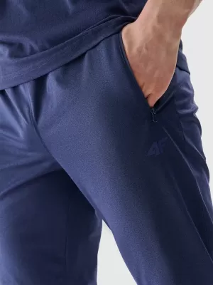 Pantaloni 4F WSS25TFTRM0835 MELANGE ALBASTRU ÎNCHIS