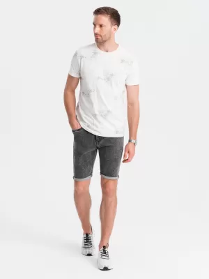 Pantaloni scurţi OMBRE OM-SRDS-0134 GRI