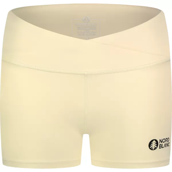  Pantaloni scurți de fitness pentru femei NORDBLANC NBSPL8038 BEJ 