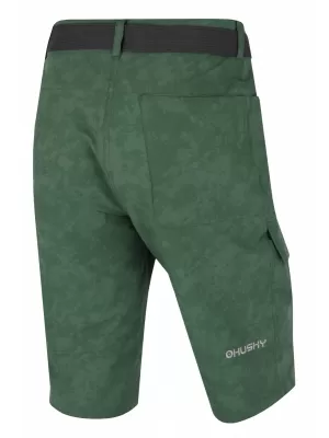 Pantaloni scurți funcționali masculi HUSKY KAFREY M VERDE