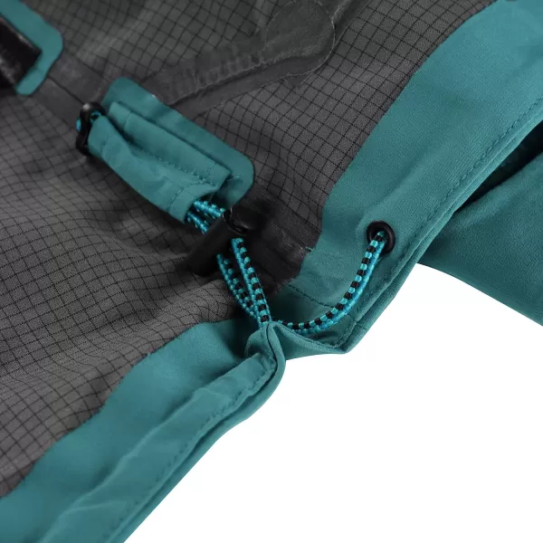  Jacheta impermeabilă pentru femei ALPINE PRO ZARRA ALBASTRU 