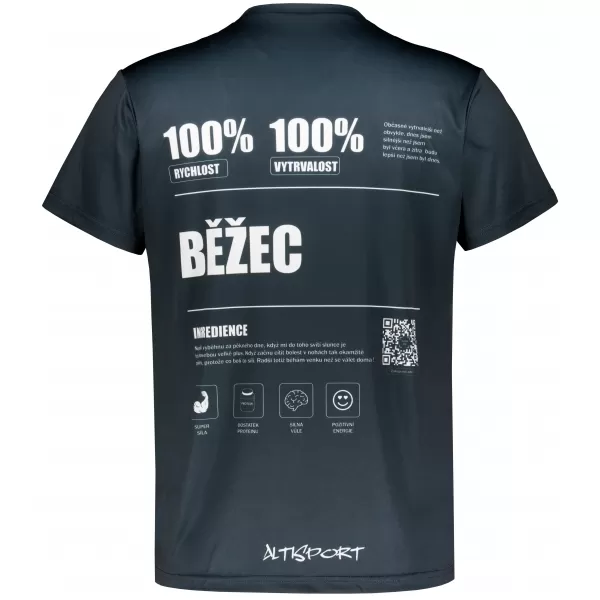  Premium funcțional pentru bărbați ALTISPORT BĚŽEC VOJ/ALM091TR01 NEGRU 