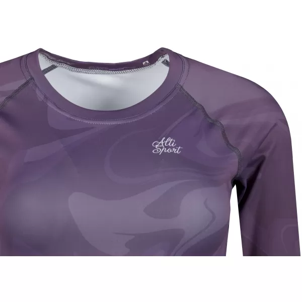  Top funcțional pentru femei cu mâneci lungi premium ALTISPORT VOJ/ALW072TR04 VIOLET 