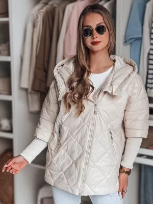 Geacă pentru doamne DSTREET PUFFILOF TY4856 ALB