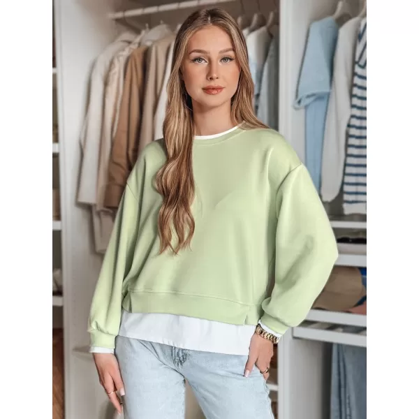  Panoul pentru doamne DSTREET LUZZIO BY1381 VERDE DESCHIS 
