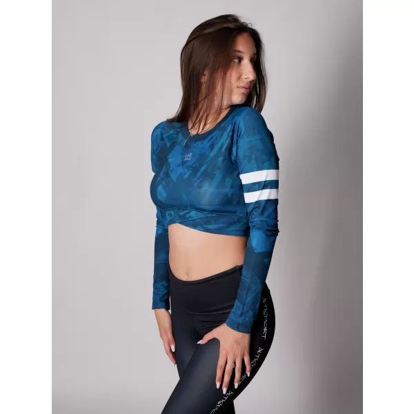  Top funcțional pentru femei cu mâneci lungi premium ALTISPORT VOJ/ALW096TR04 KEROSEN 