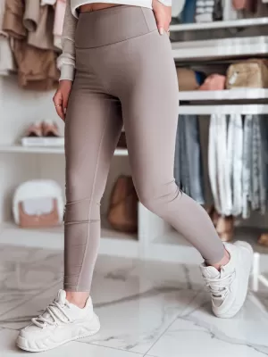 Pantalonii pentru doamne DSTREET UY2597 GRI ÎNCHIS