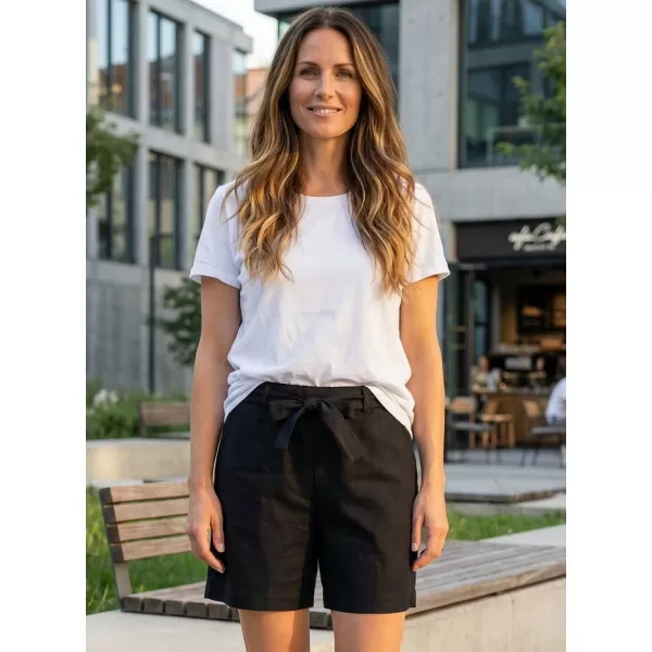  Pantaloni scurți pentru doamne ALTISPORT ETHEL NEGRU 