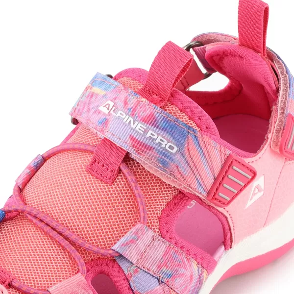  Sandale în aer liber pentru copii ALPINE PRO ZERTO ROZ 