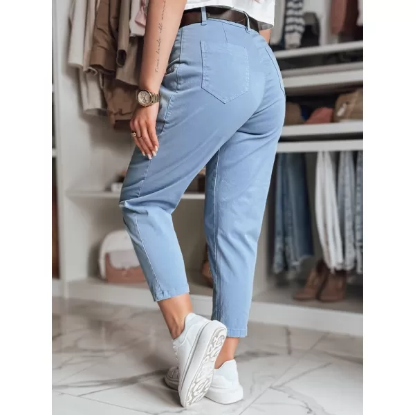  Pantalonii pentru doamne DSTREET CHINOSKA UY2559 ALBASTRU 