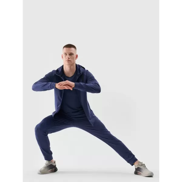 Pantaloni 4F WSS25TFTRM0835 MELANGE ALBASTRU ÎNCHIS 