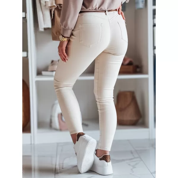  Pantalonii pentru doamne DSTREET LODGE UY2434 BEJ 