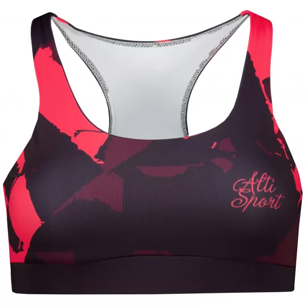  Premium de sutien sport pentru femei ALTISPORT VOJ/ALW080POD01 VIN ROȘU 
