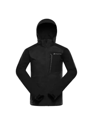 Jacheta pentru bărbați ALPINE PRO HOOR NEGRU