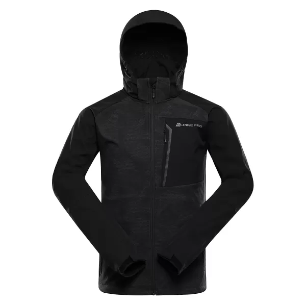  Jacheta pentru bărbați ALPINE PRO HOOR NEGRU 