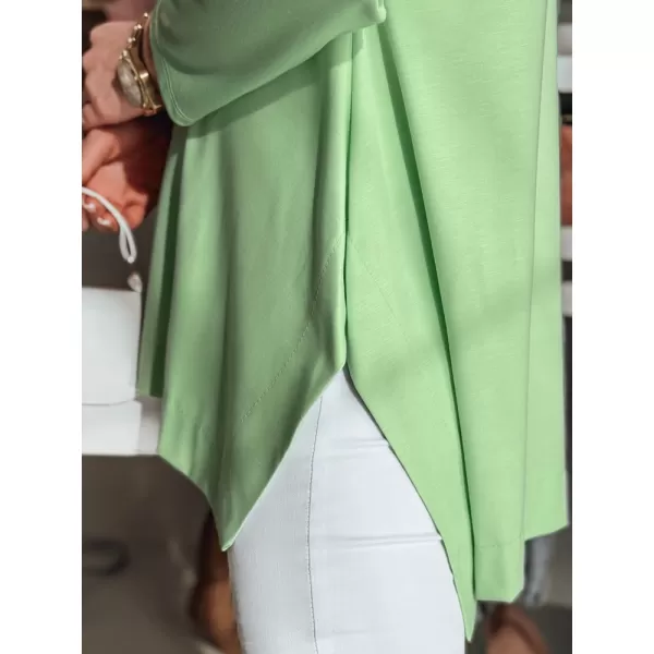  Cămaşă DSTREET COMFILA RY2792 VERDE DESCHIS 