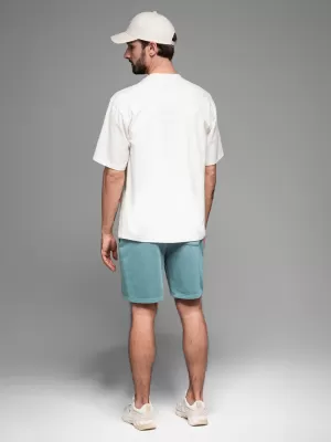 Pantaloni scurţi OMBRE OM-SRWS-0122 TURCOAZ