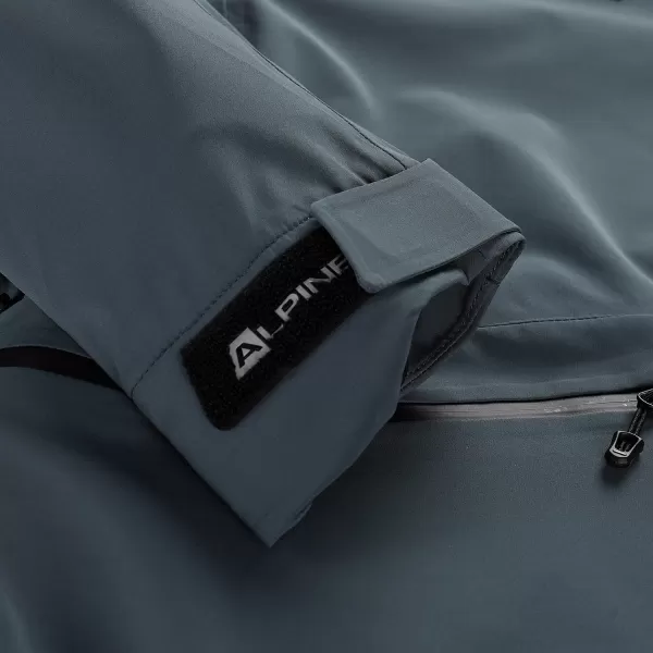  Jacheta impermeabilă pentru bărbați ALPINE PRO ZARR GRI 