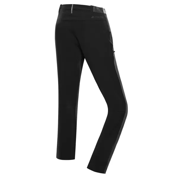  Pantaloni cu uscare rapidă ALPINE PRO RAMEL NEGRU 