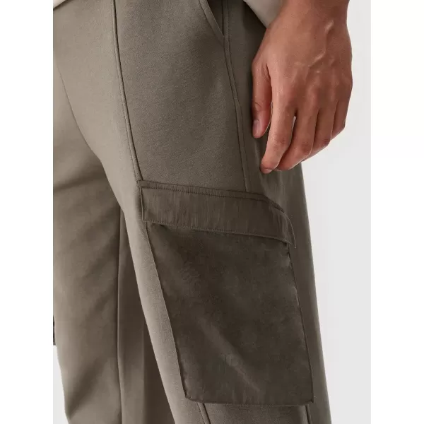  Pantaloni 4F WSS25TTROM0990 MARO ÎNCHIS 
