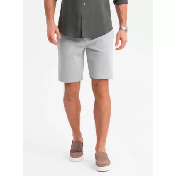  Pantaloni scurţi OMBRE OM-SRCS-0169 GRI DESCHIS 