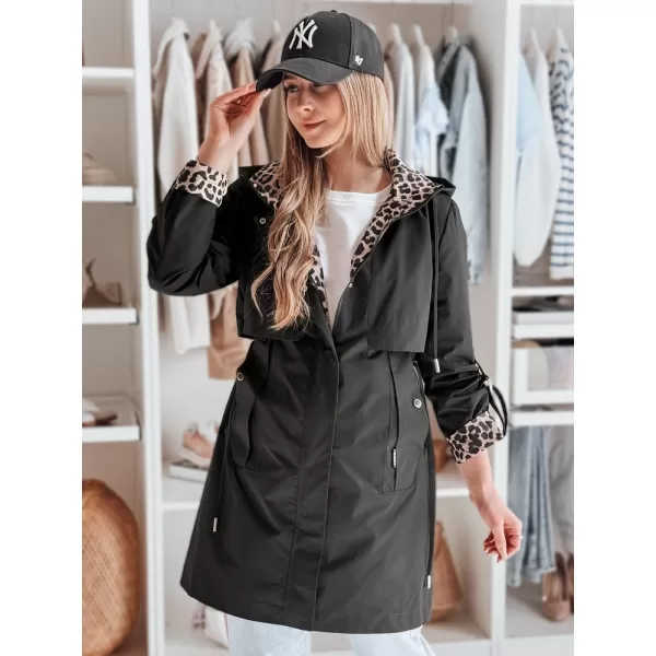  Geacă pentru doamne DSTREET TY4871 NEGRU 