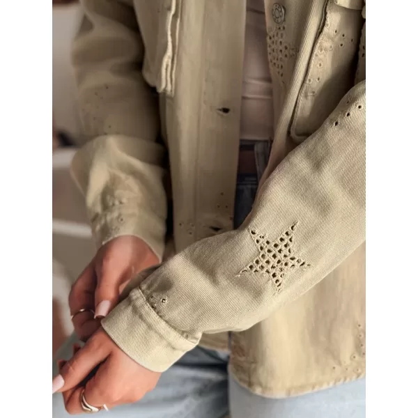  Geacă pentru doamne DSTREET STRASHINE TY4847 CARAMEL 