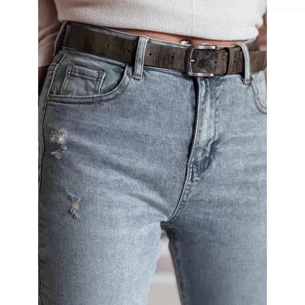  Pantalonii pentru doamne DSTREET MIXFELL UY2418 ALBASTRU 