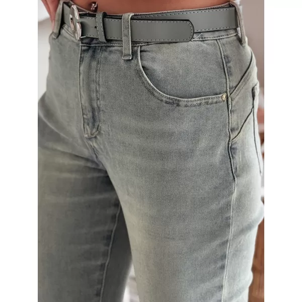  Pantalonii pentru doamne DSTREET SLIMFIZ UY2494 ALBASTRU 