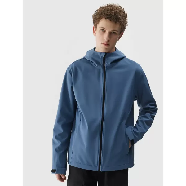  Jacheta pentru bărbați 4F WSS25TSOFM324 DENIM 