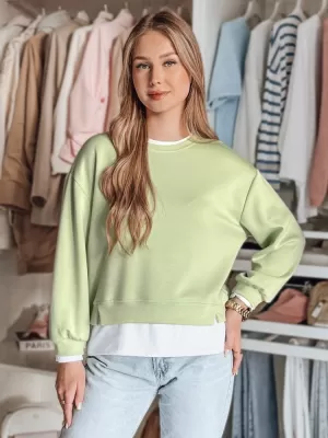 Panoul pentru doamne DSTREET LUZZIO BY1381 VERDE DESCHIS