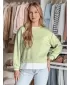 Panoul pentru doamne DSTREET LUZZIO BY1381 VERDE DESCHIS