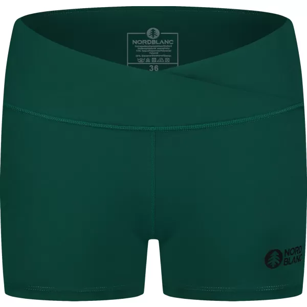  Pantaloni scurti fitness pentru femei NORDBLANC NBSPL8038 VERDE 